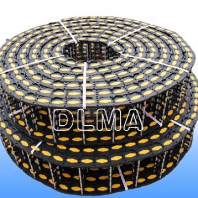 供應dlma-cl系列橋式塑鋁拖鏈新型產品方便輕巧外形美觀結實耐用河北拖鏈專業(yè)生產廠家