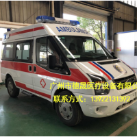 福特全順V348柴油監(jiān)護型救護車